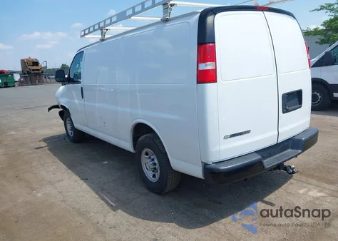 2020 Chevrolet Express Cargo Rwd 2500 Regular Wheelbase Wt из США, поврежденный, VIN 1GCWGAFGXL1195412